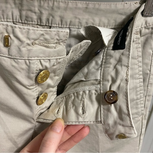 Women’s Dsquared2 Tan Low Rise Capri - Picture 5 of 6